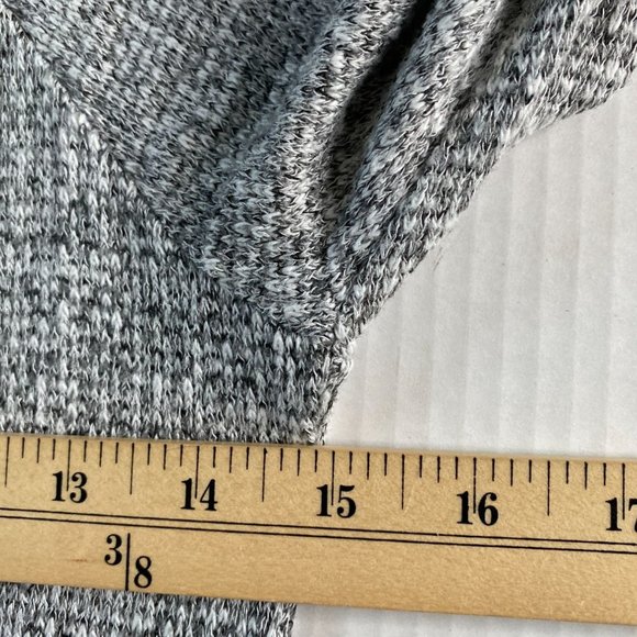 American Eagle Outfitters Athleisure Tweeded Open Front Hooded Cardigan Size M - Picture 7 of 9